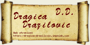 Dragica Dražilović vizit kartica